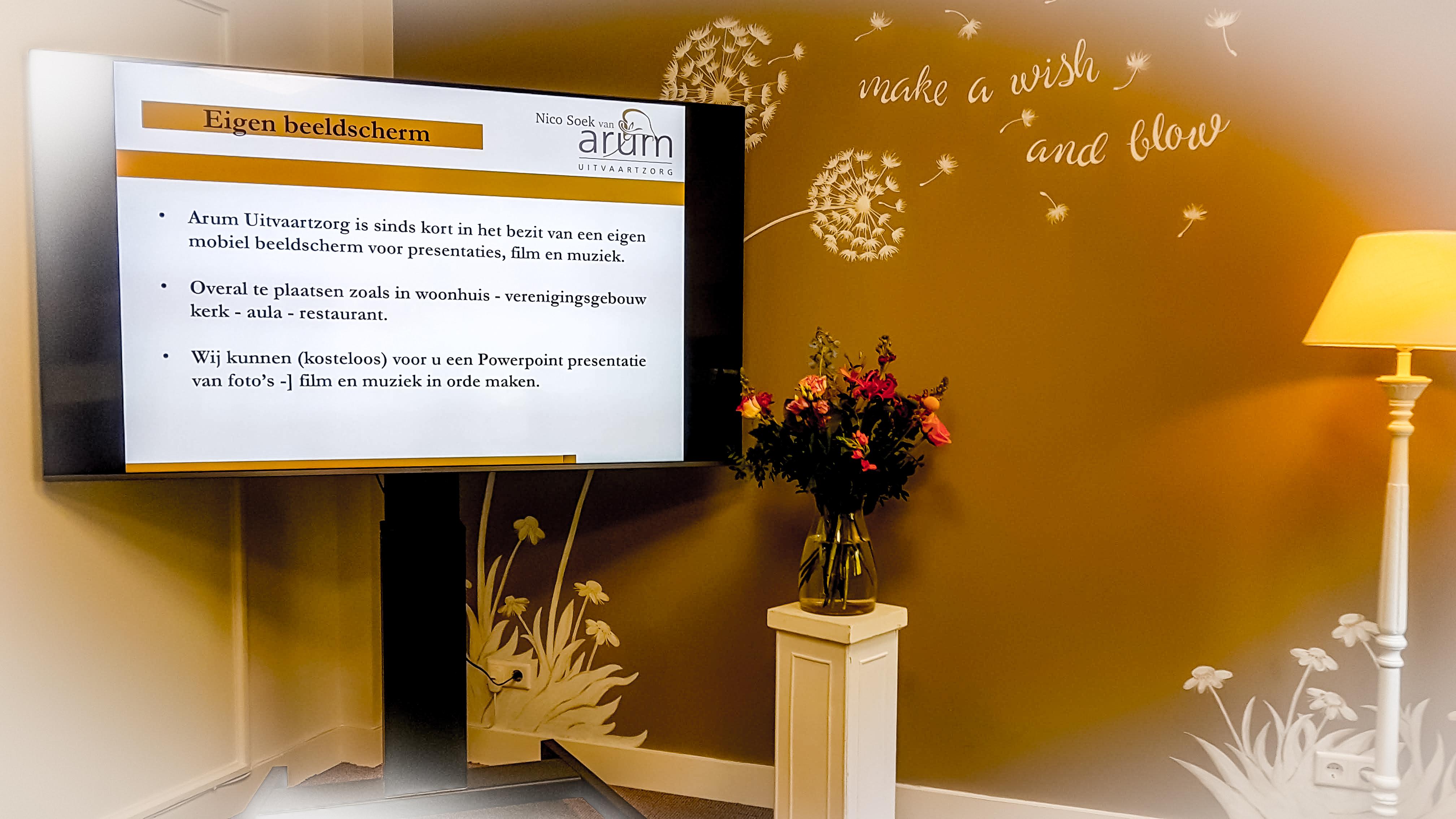 Beeldscherm presentatie 1