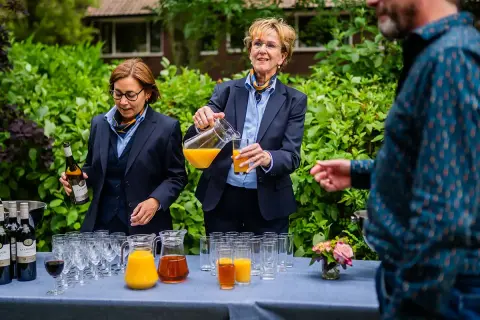 Begrafenis Crematie eten en drinken
